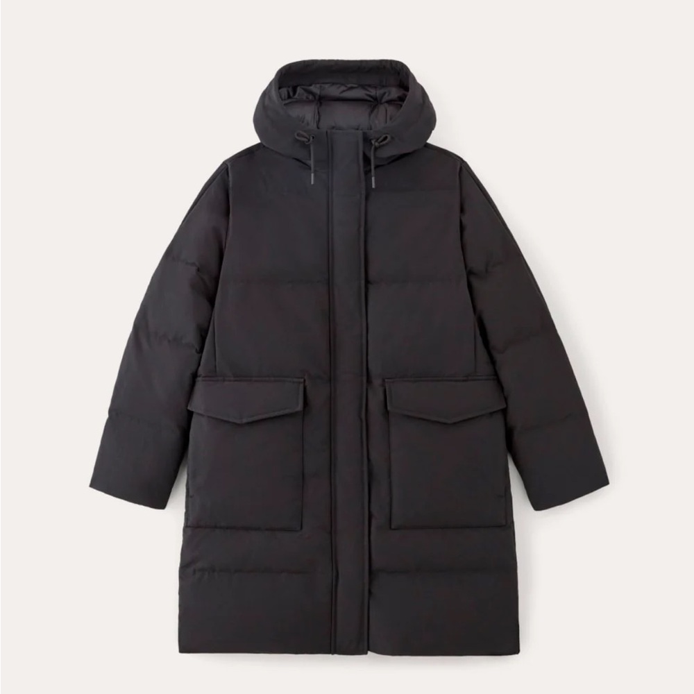 Everlane Long Puffer Coat